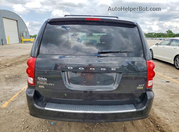 2C4RDGCG7KR798048 2019 DODGE GRAND Black Rear view