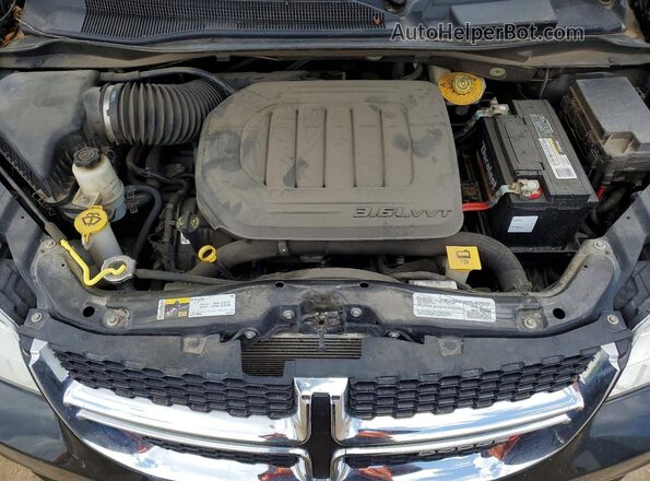 2C4RDGCG7KR798048 2019 DODGE GRAND Black Engine compartment view