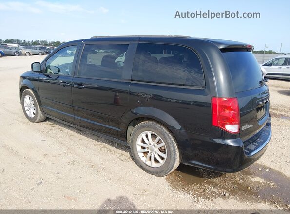 2C4RDGCG8GR355267 2016 DODGE GRAND CARAVAN Черный Задняя левая четверть