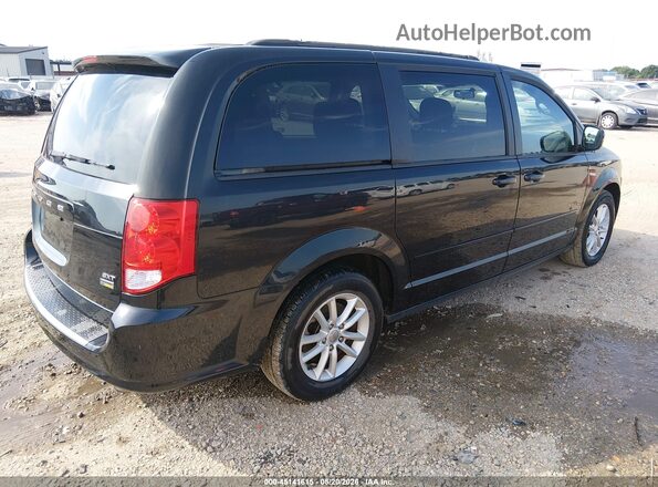2C4RDGCG8GR355267 2016 DODGE GRAND CARAVAN Черный Задняя правая четверть