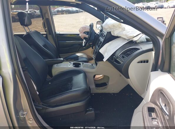 2C4RDGCG8GR374790 2016 DODGE GRAND CARAVAN Gray წინა სალონის ხედი