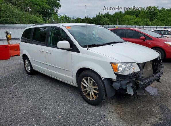 2C4RDGCG8GR375969 2016 DODGE GRAND White Przód prawy