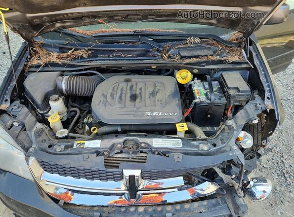 2C4RDGCG8GR388138 2016 DODGE GRAND Charcoal Շարժիչի բաժամունքի տեսք