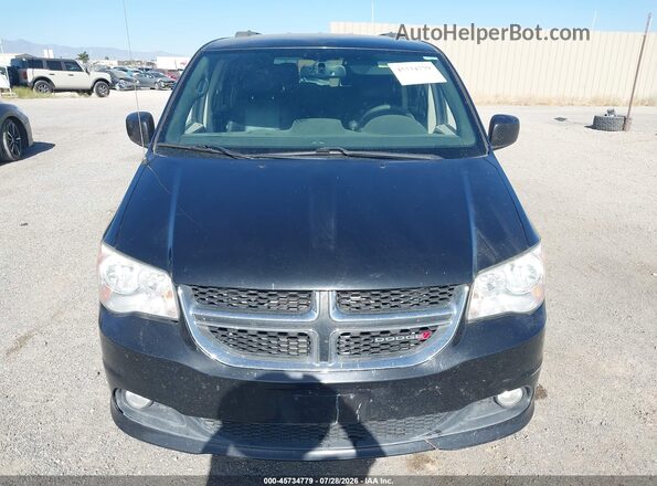 2C4RDGCG8HR604278 2017 DODGE GRAND CARAVAN Black Սարքավորումների վահանակի տեսք