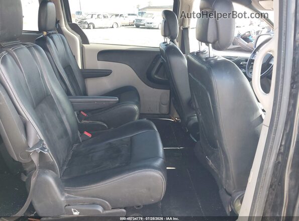 2C4RDGCG8HR604278 2017 DODGE GRAND CARAVAN Black VIN կոդի պիտակի տեսք