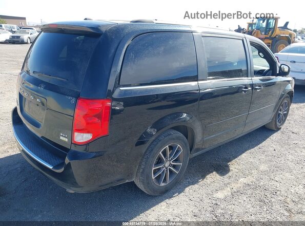 2C4RDGCG8HR604278 2017 DODGE GRAND CARAVAN Black Հետևի աջ