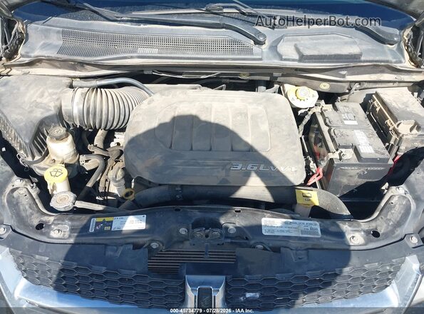 2C4RDGCG8HR604278 2017 DODGE GRAND CARAVAN Black Հետևի տեսք