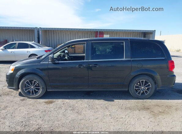 2C4RDGCG8HR604278 2017 DODGE GRAND CARAVAN Black Սալոնի 360 աստիճան տեսք