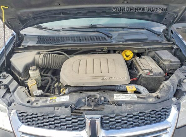 2C4RDGCG8HR737638 2017 DODGE GRAND Черный Вид подкапотного пространства