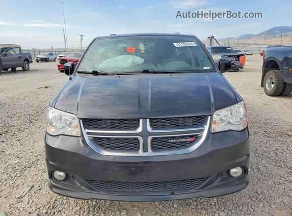 2C4RDGCG8HR737638 2017 DODGE GRAND Черный Вид спереди