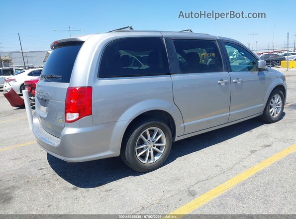 2C4RDGCG8JR207126 2018 DODGE GRAND CARAVAN Silver Հետևի աջ
