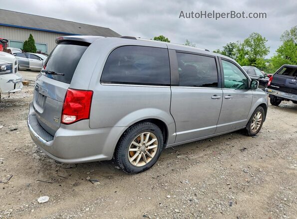 2C4RDGCG8JR266449 2018 DODGE GRAND Silver Հետևի աջ