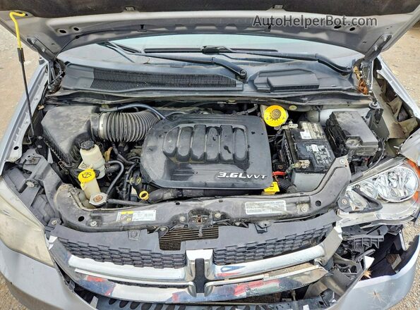 2C4RDGCG8JR266449 2018 DODGE GRAND Silver Շարժիչի բաժամունքի տեսք