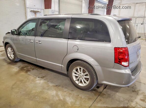 2C4RDGCG8JR302155 2018 DODGE GRAND Silver Tył lewy