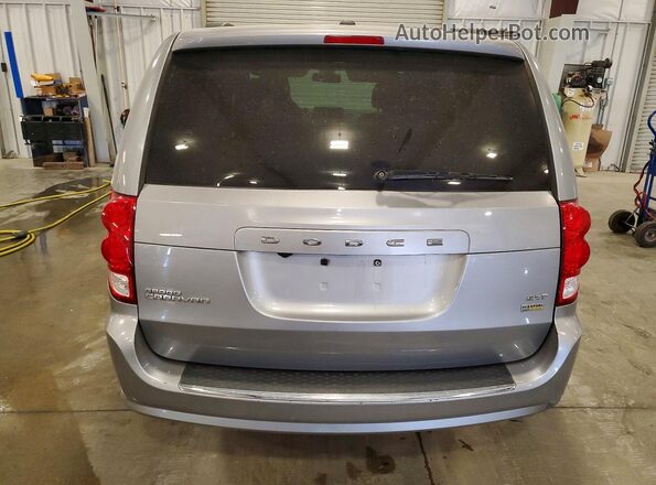 2C4RDGCG8JR302155 2018 DODGE GRAND Silver Widok z tyłu