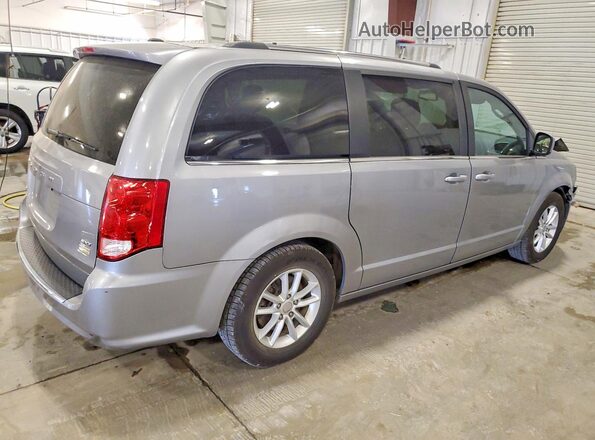 2C4RDGCG8JR302155 2018 DODGE GRAND Silver Tył prawy