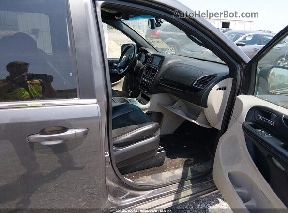 2C4RDGCG8JR328755 2018 DODGE GRAND CARAVAN Gray Սալոնի դիմացի տեսք