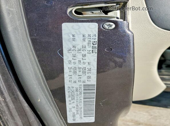 2C4RDGCG8KR529363 2019 DODGE GRAND Gray Вид наклейки з VIN-кодом
