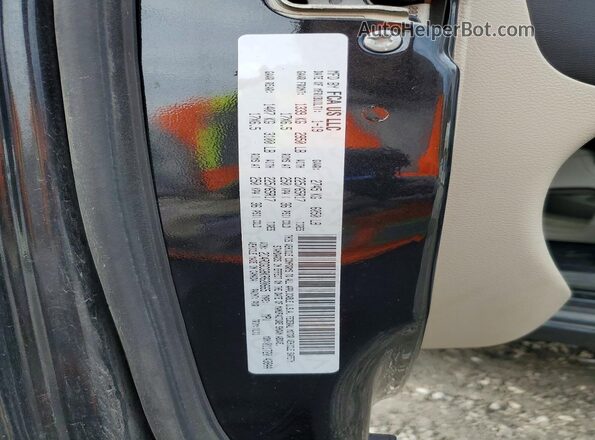 2C4RDGCG8KR620665 2019 DODGE GRAND Black VIN կոդի պիտակի տեսք