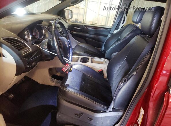 2C4RDGCG9GR117251 2016 DODGE GRAND Red Սալոնի դիմացի տեսք