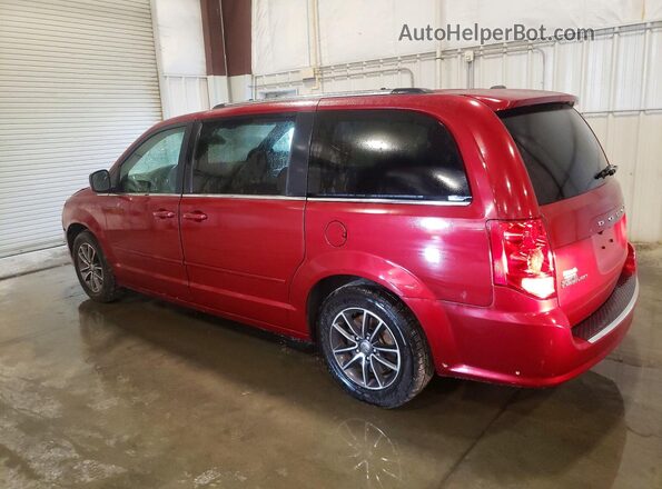 2C4RDGCG9GR117251 2016 DODGE GRAND Red Հետևի ձախ