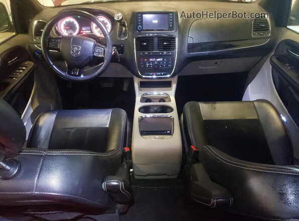 2C4RDGCG9GR117251 2016 DODGE GRAND Red Առջևի վահանակի տեսք
