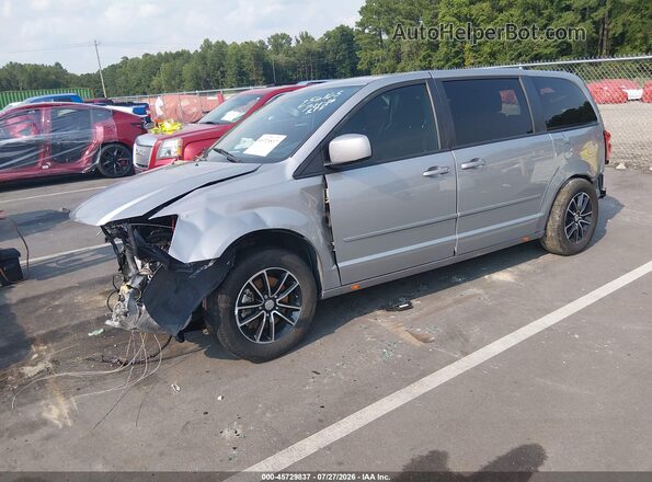 2C4RDGCG9GR256165 2016 DODGE GRAND CARAVAN Gray Front left