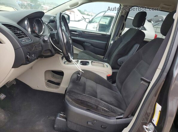 2C4RDGCG9GR273791 2016 DODGE GRAND Charcoal Widok wnętrza z przodu