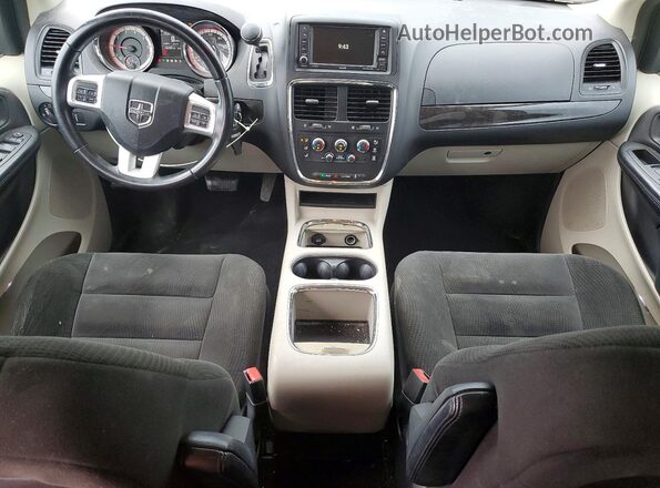 2C4RDGCG9GR273791 2016 DODGE GRAND Charcoal Widok deski rozdzielczej