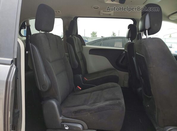 2C4RDGCG9GR273791 2016 DODGE GRAND Charcoal Widok wnętrza z tyłu