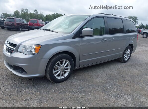 2C4RDGCG9GR374832 2016 DODGE GRAND CARAVAN Silver Передня ліва чверть