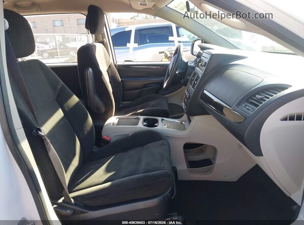 2C4RDGCG9GR375639 2016 DODGE GRAND CARAVAN White Вид салону спереду