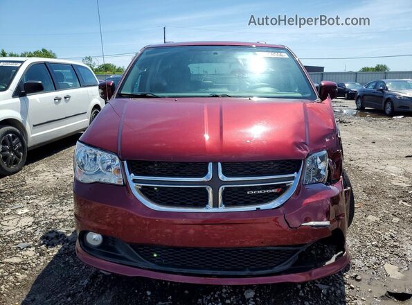 2C4RDGCG9HR557794 2017 DODGE GRAND Red წინა ხედი