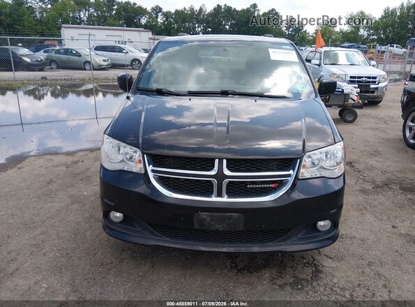 2C4RDGCG9HR558413 2017 DODGE GRAND CARAVAN Black Սարքավորումների վահանակի տեսք
