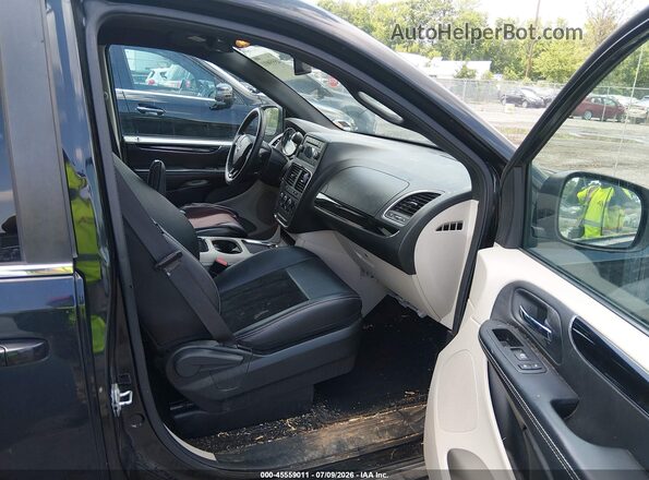 2C4RDGCG9HR558413 2017 DODGE GRAND CARAVAN Black Սալոնի դիմացի տեսք