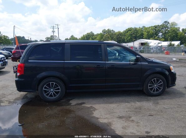 2C4RDGCG9HR558413 2017 DODGE GRAND CARAVAN Black Սալոնի հետևի տեսք