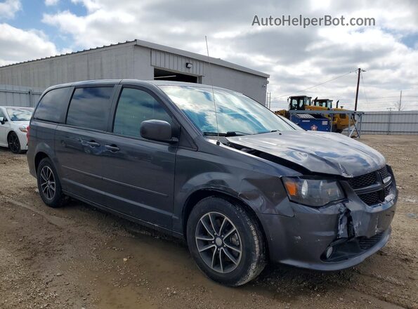 2C4RDGCG9HR639914 2017 DODGE GRAND Gray წინა მარჯვენა