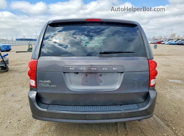 2C4RDGCG9HR639914 2017 DODGE GRAND Gray უკანა ხედი