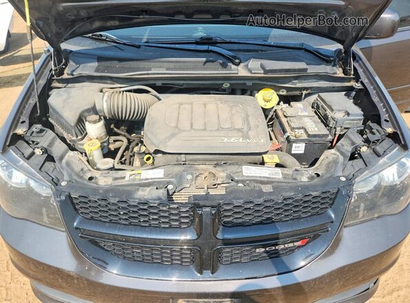 2C4RDGCG9HR666918 2017 DODGE GRAND Угольный Вид подкапотного пространства
