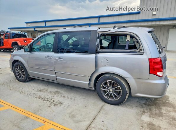 2C4RDGCG9HR807681 2017 DODGE CARAVAN/GRAND Silver Tył lewy