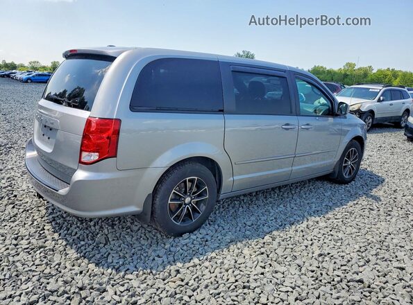 2C4RDGCG9HR848800 2017 DODGE GRAND Silver უკანა მარჯვენა