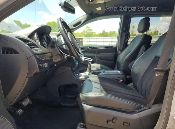 2C4RDGCG9HR848800 2017 DODGE GRAND Silver წინა სალონის ხედი