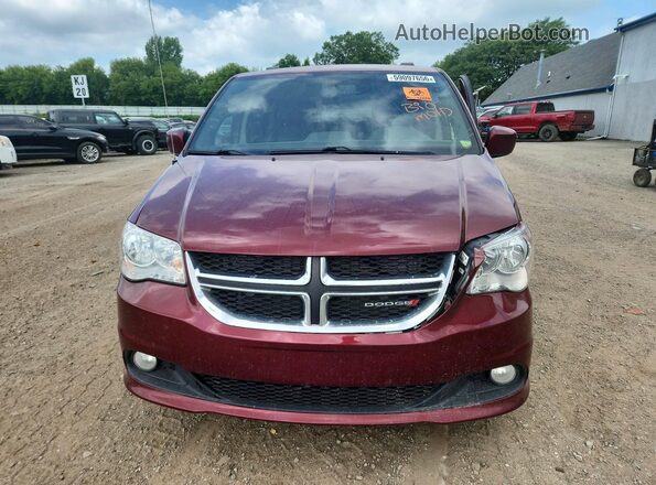 2C4RDGCG9HR852975 2017 DODGE GRAND Burgundy Դիմացի տեսք