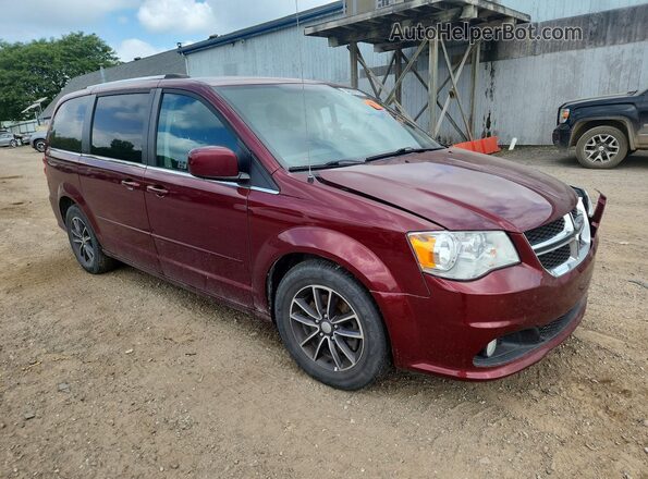 2C4RDGCG9HR852975 2017 DODGE GRAND Burgundy Առջևի աջ