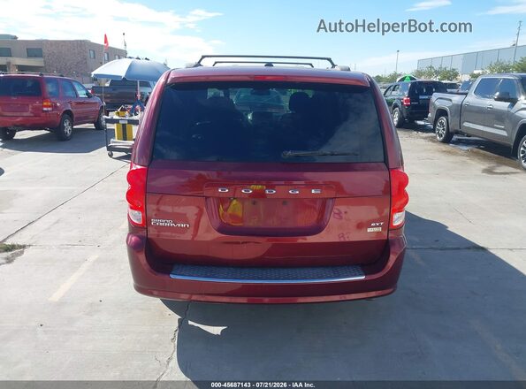 2C4RDGCG9JR210214 2018 DODGE GRAND CARAVAN Red 
