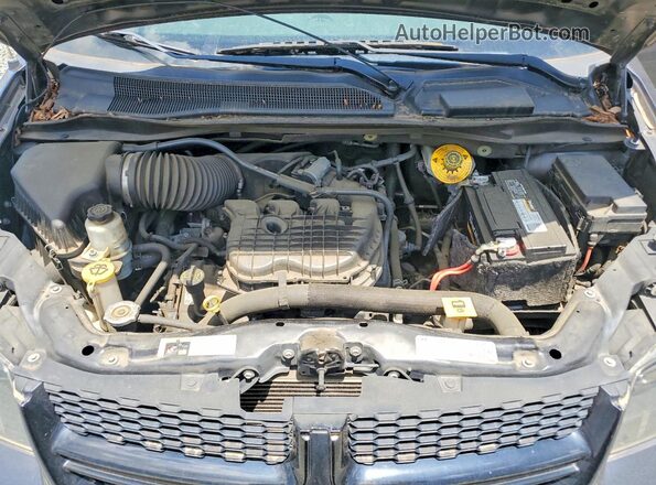 2C4RDGCG9JR244962 2018 DODGE GRAND Gray Вид підкапотного простору
