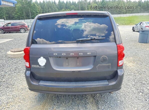 2C4RDGCG9JR244962 2018 DODGE GRAND Gray Вид ззаду