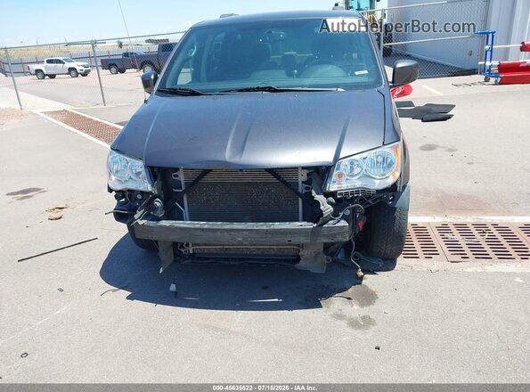 2C4RDGCG9JR248848 2018 DODGE GRAND CARAVAN Gray Front view