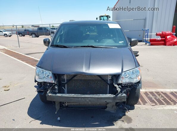 2C4RDGCG9JR248848 2018 DODGE GRAND CARAVAN Gray Rear interior view