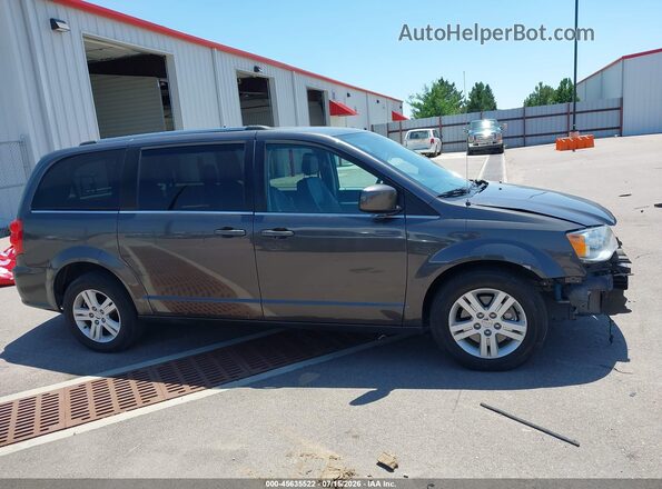 2C4RDGCG9JR248848 2018 DODGE GRAND CARAVAN Gray 360 interior view